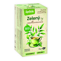 APOTHEKE Čaj zelený camellia sinensis BIO 20 sáčků