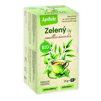 APOTHEKE Čaj zelený camellia sinensis BIO 20 sáčků (Zelené čaje)