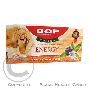 Čaj BOP Wellness tea Energy 20 x 2 g