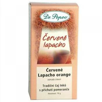 DR. POPOV Červené Lapacho orange čaj 70 g (Bylinné čaje) - Bylinné