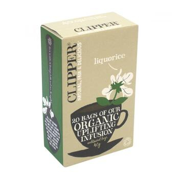 CLIPPER Čaj Organic Lékořicový 20 sáčků