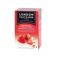 LONDON FRUIT & HERB Jahoda s vanilkou 20x2 g