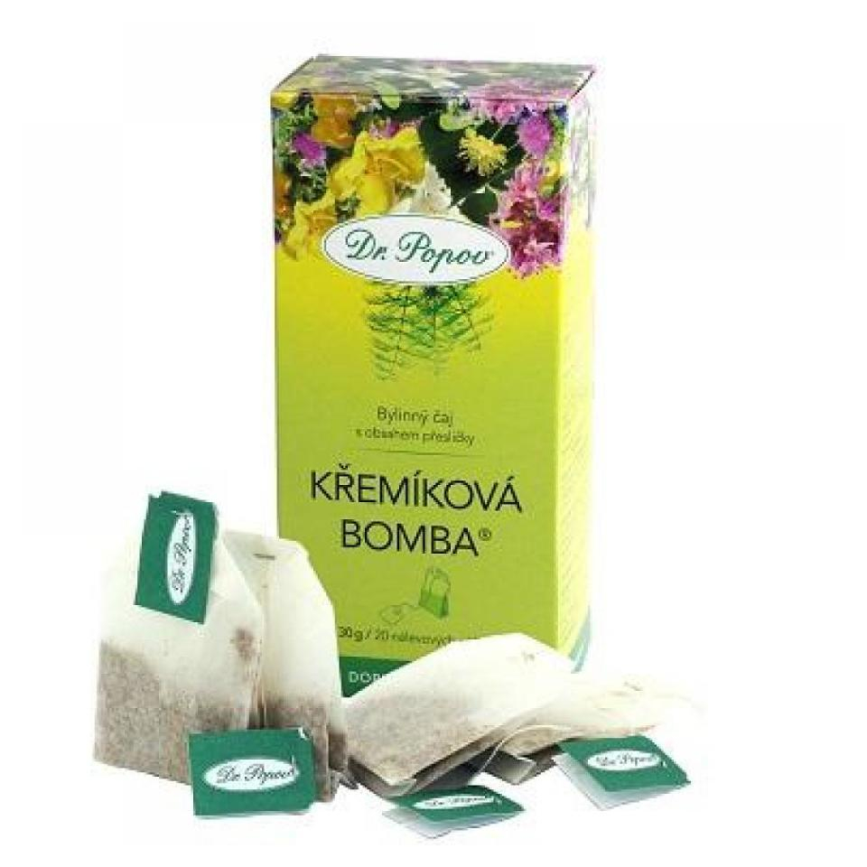 DR. POPOV Křemíková bomba čaj 30 g