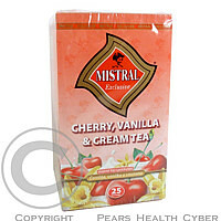 Čaj Mistrál Exclusive Cherry vanilla 25 x 2 g
