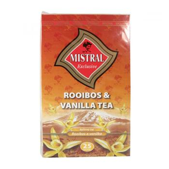 Čaj Mistrál Exclusive Rooibos vanilla Tea 25 x 1.5 g