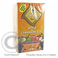 Čaj Mistral jablko-skořice 50g (25sáčků)