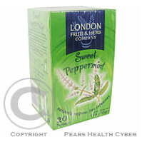 Čaj Sweet Peppermint-mátový 20x1g LONDON HERB