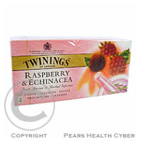 Čaj Twinings Raspberry&Echinacea n.s. 25x2 g