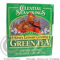 Čaj Zelený med-citron-ženšen n.s.10x2.1g Celestial