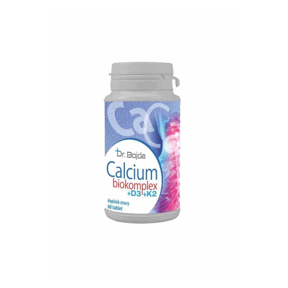 E-shop DR.BOJDA Calcium biokomplex s vitaminem D3 a K2 60 tablet