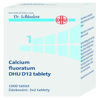 DR. SCHÜSSLERA Calcium fluoratum DHU D12 No.1 1000 tablet