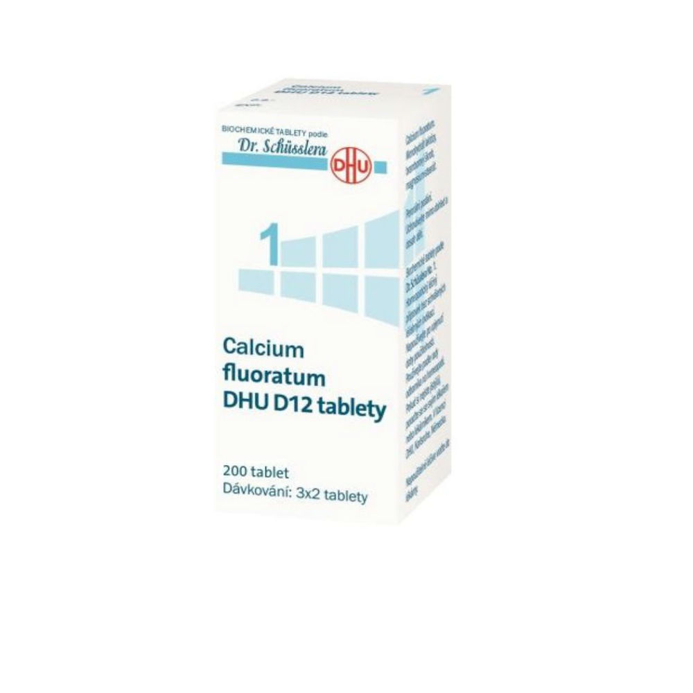 Levně DR. SCHÜSSLERA Calcium fluoratum DHU D12 No.1 200 tablet