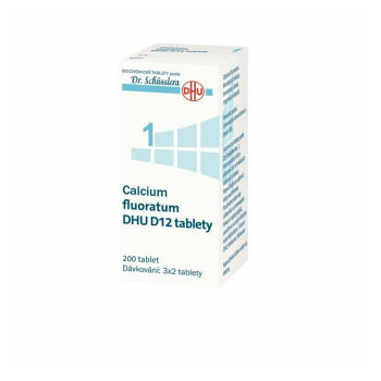 DR. SCHÜSSLERA Calcium fluoratum DHU D12 No.1 200 tablet