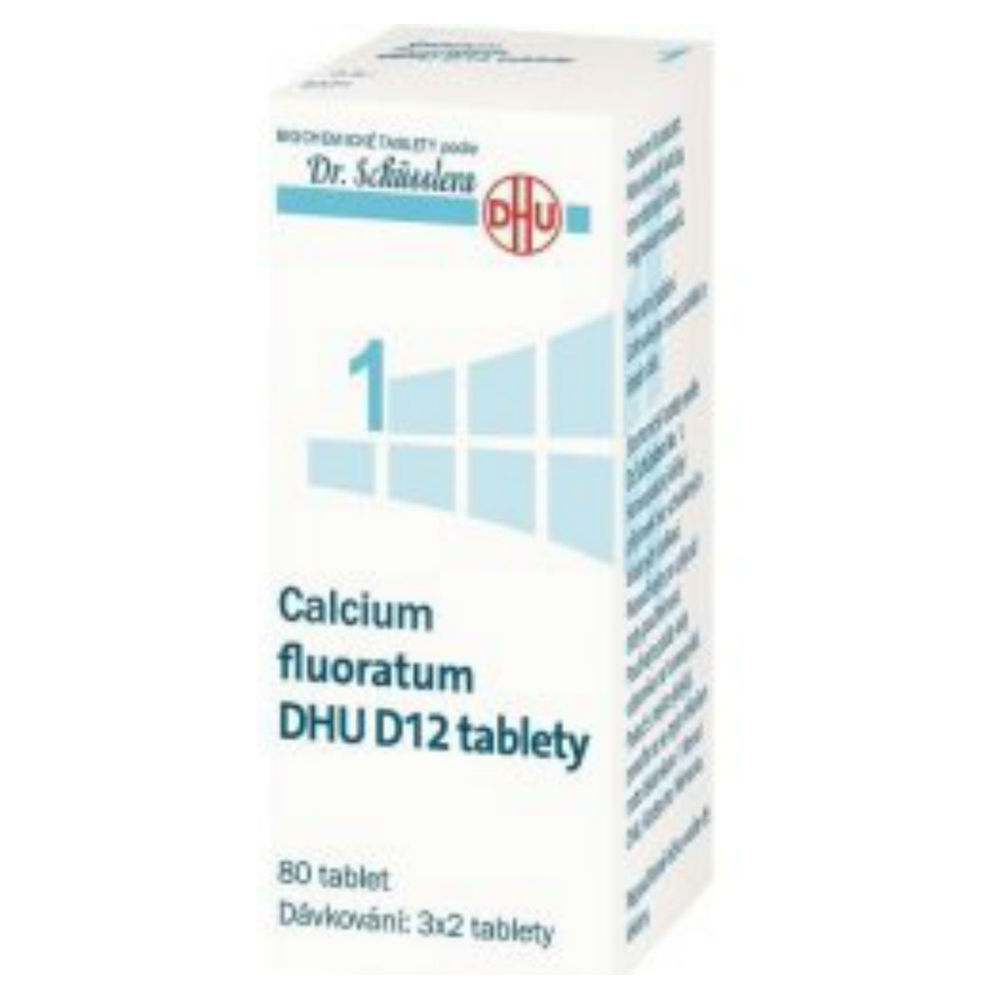 Levně DR. SCHÜSSLERA Calcium fluoratum DHU D12 No.1 80 tablet