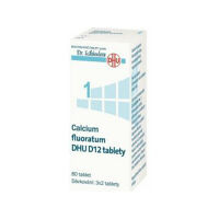 DR. SCHÜSSLERA Calcium fluoratum  DHU D12 No.1 80 tablet