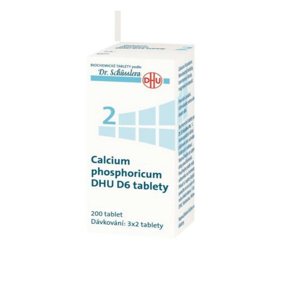 E-shop DR. SCHÜSSLERA Calcium phosphoricum DHU D6 No.2 200 tablet
