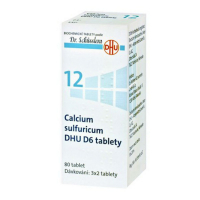 DR. SCHÜSSLERA Calcium sulfuricum DHU D6 No.12 80 tablet