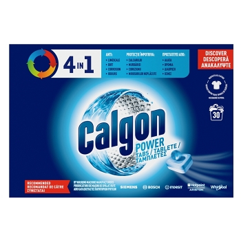 CALGON Powerball 4v1 Změkčovač vody v tabletách 30 ks