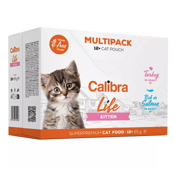 CALIBRA Life kapsa Kitten Multipack kapsičky pro koťata 12 x 85 g