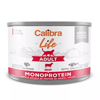 CALIBRA Life konzerva Adult Beef pro kočky 200 g