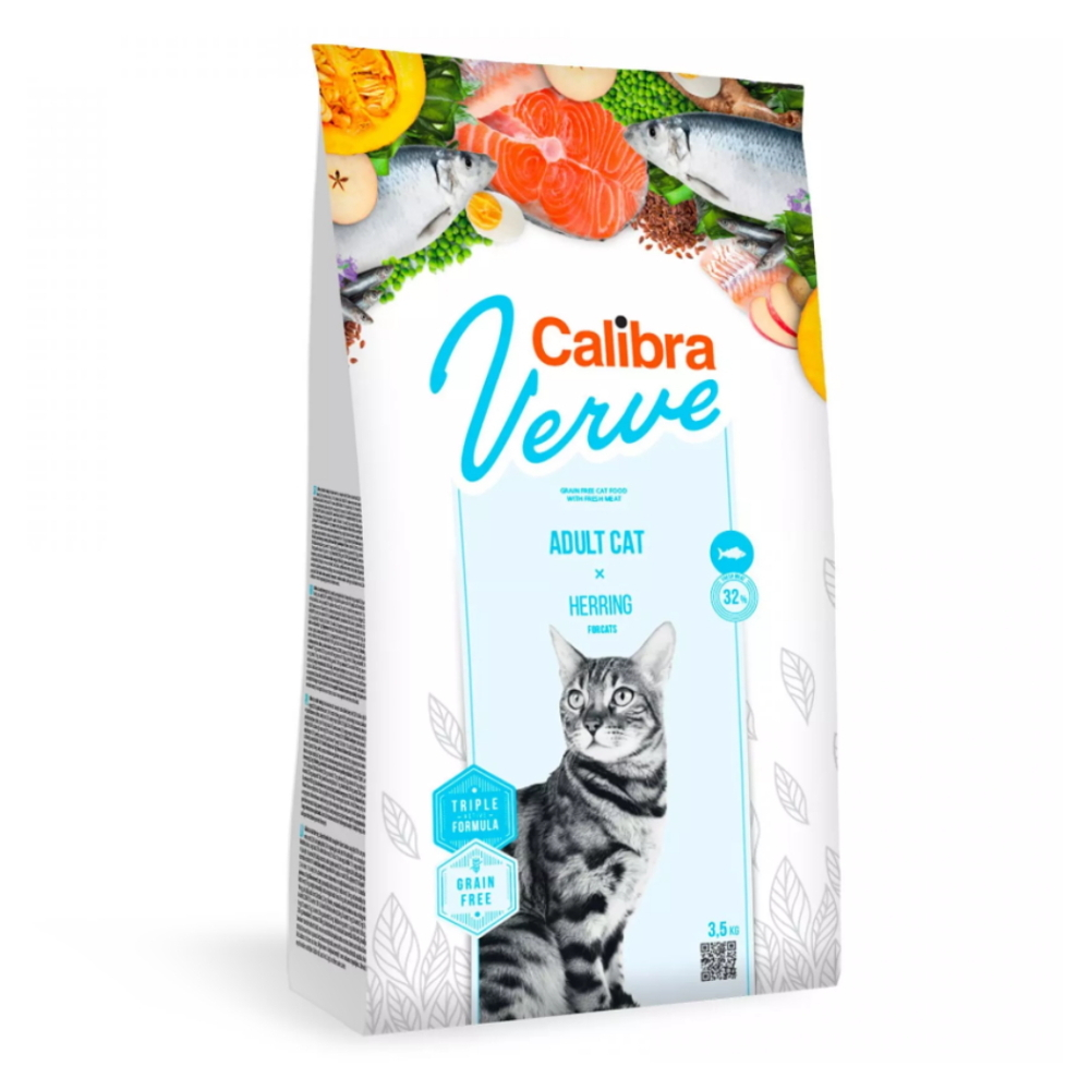 E-shop CALIBRA Verve GF Adult Herring granule pro kočky 3,5 kg