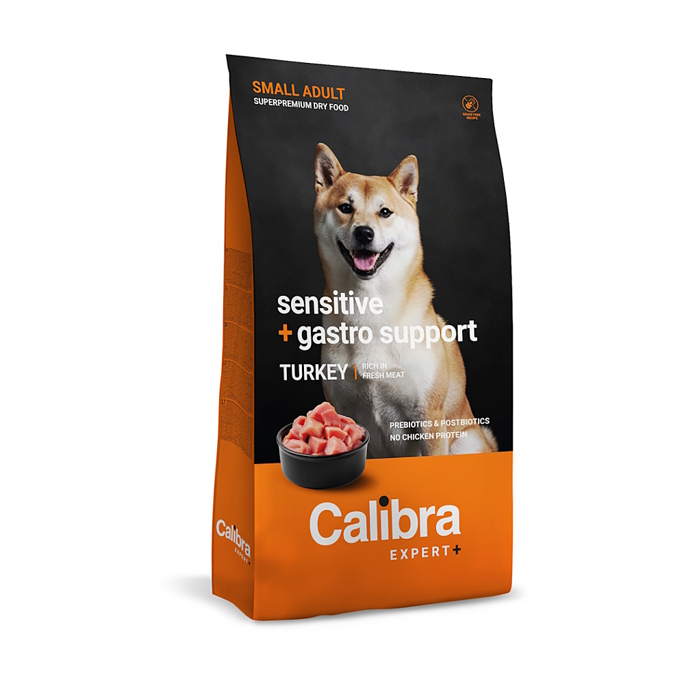 CALIBRA Dog expert+ adult small sensitive & gastro granule 1,5 kg