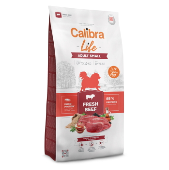 CALIBRA Life Fresh Beef Adult Small granule pro psy 1 ks, Hmotnost balení: 1,5 kg