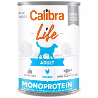 CALIBRA Life konzerva Adult Chicken with rice pro psy 400 g