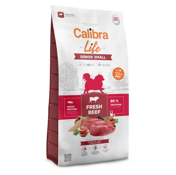 CALIBRA Life Fresh Beef Senior Small granule pro psy 1 ks, Hmotnost balení: 1,5 kg