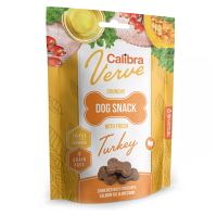 CALIBRA Verve Crunchy Snack Fresh Turkey pamlsky s krůtou pro psy 150 g