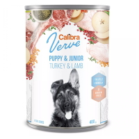 CALIBRA Verve Puppy&Junior Turkey&Lamb konzerva pro štěňata 400 g