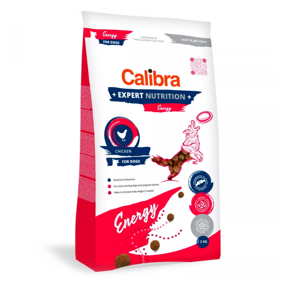 CALIBRA Expert Nutrition Energy granule pro psy 1 ks, Hmotnost balení: 12 kg