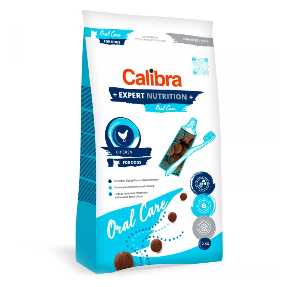 CALIBRA Expert Nutrition Oral Care granule pro psy 1 ks, Hmotnost balení: 2 kg