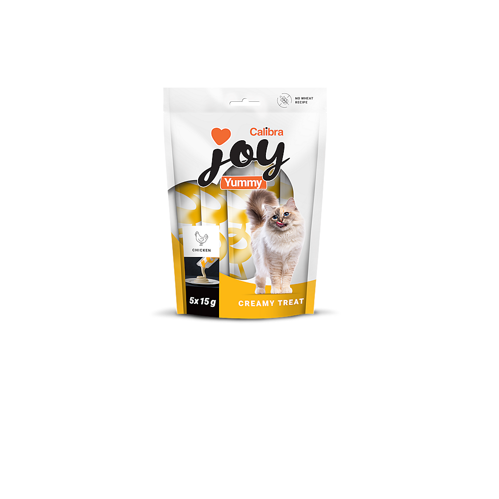 Calibra Joy Cat Yummy Chicken Treat 5x15g
