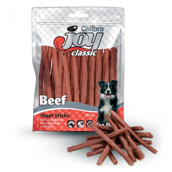 CALIBRA Joy Classic Beef Sticks hovězí tyčinky 250 g (Sušené maso pro psy)