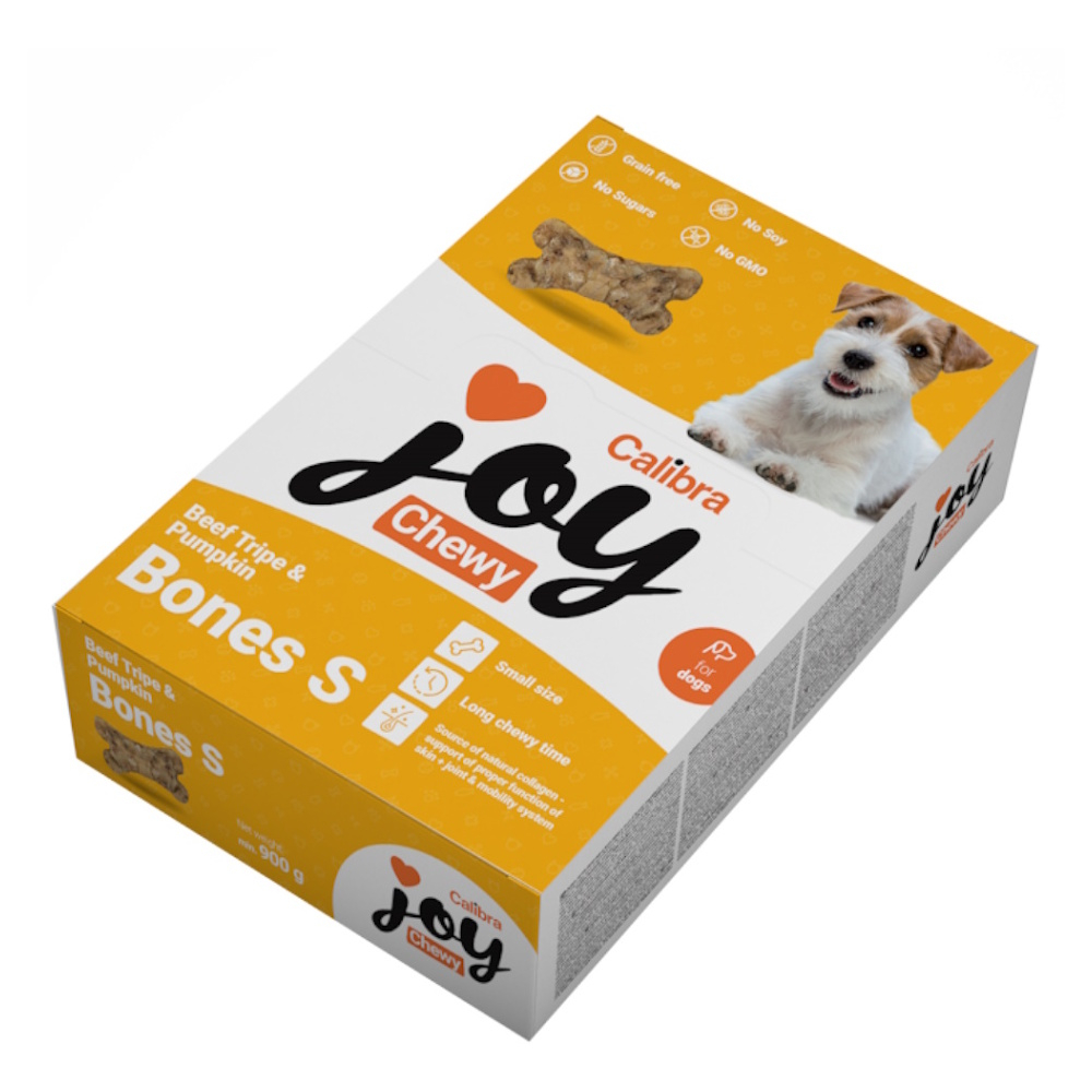 CALIBRA Joy Dog Chewy Beef Tripe & Pumpkin Bones S 900 g