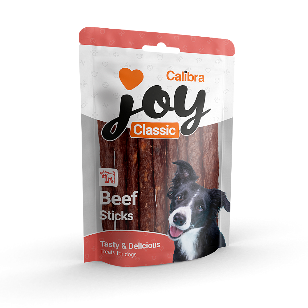CALIBRA Joy dog classic beef sticks hovězí tyčinky 250 g