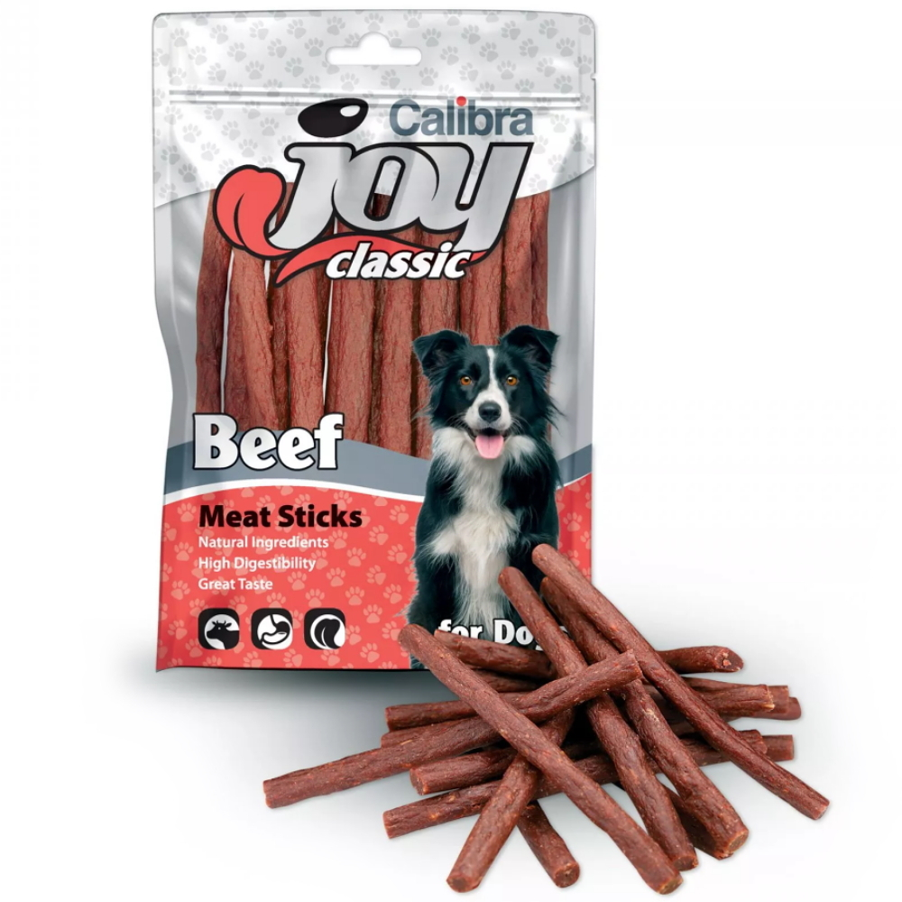 Levně CALIBRA Joy Classic Beef Sticks hovězí tyčinky pro psy 250 g