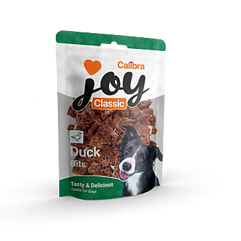 CALIBRA Joy dog classic duck bits kachní kousky 250 g (Sušené maso pro psy)