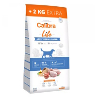 CALIBRA Life Adult Medium Breed Chicken granule pro psy 12+2 kg ZDARMA