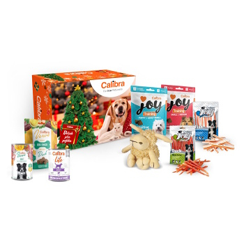 CALIBRA Vánoční balíček pro psy 1 ks (Sušené maso pro psy)