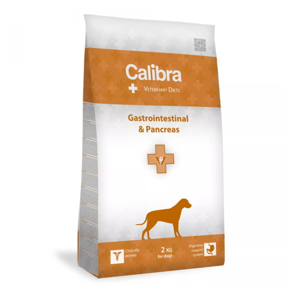 E-shop CALIBRA Veterinary Diets Gastrointestinal & Pancreas granule pro psy, Hmotnost balení: 2 kg