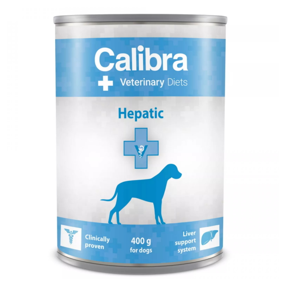 Levně CALIBRA Veterinary Diets Hepatic konzerva pro psy 400 g