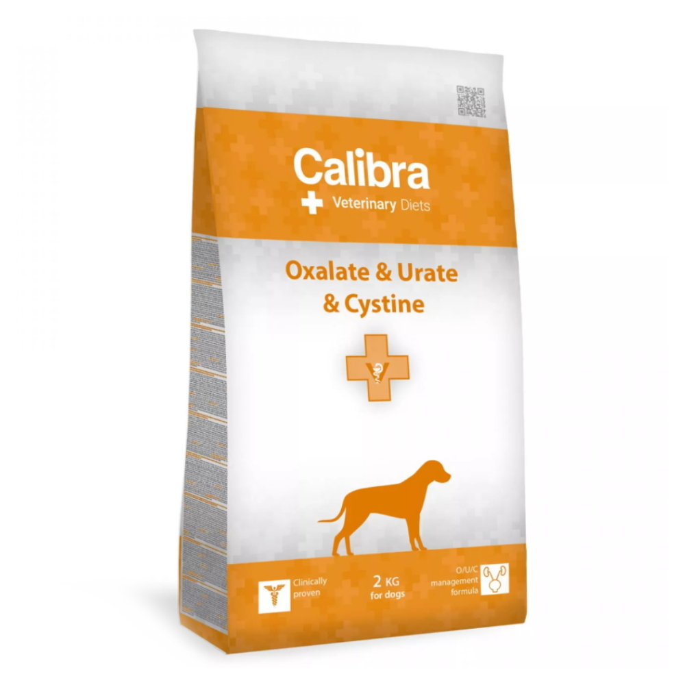 E-shop CALIBRA Veterinary Diets Oxalate & Urate & Cystine granule pro psy, Hmotnost balení: 2 kg