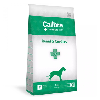 CALIBRA Veterinary Diets Renal & Cardiac granule pro psy, Hmotnost balení: 12 kg