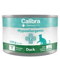 CALIBRA Veterinary Diets Hypoallergenic konzerva pro kočky Duck 200 g