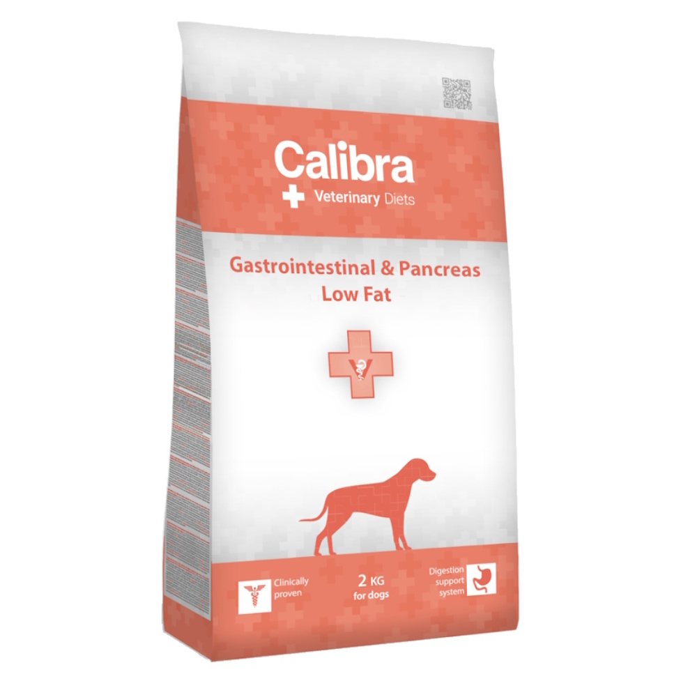 E-shop CALIBRA Veterinary Diets Gastrointestinal&Pancreas Low Fat 1 ks, Hmotnost balení (g): 2 kg