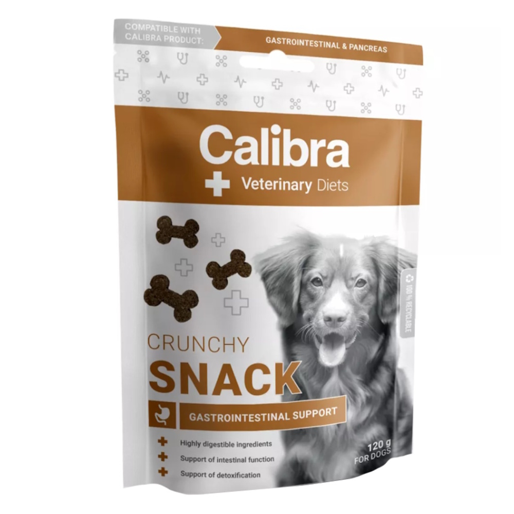 Levně CALIBRA Veterinary Diets Snack Gastrointestinal pamlsky pro psy 120 g