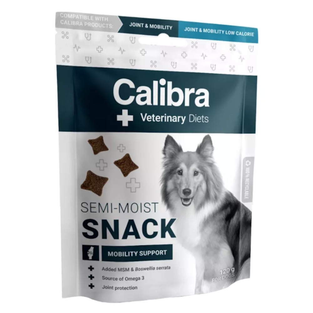 Levně CALIBRA Veterinary Diets Snack Mobility Support pamlsky pro psy 120 g