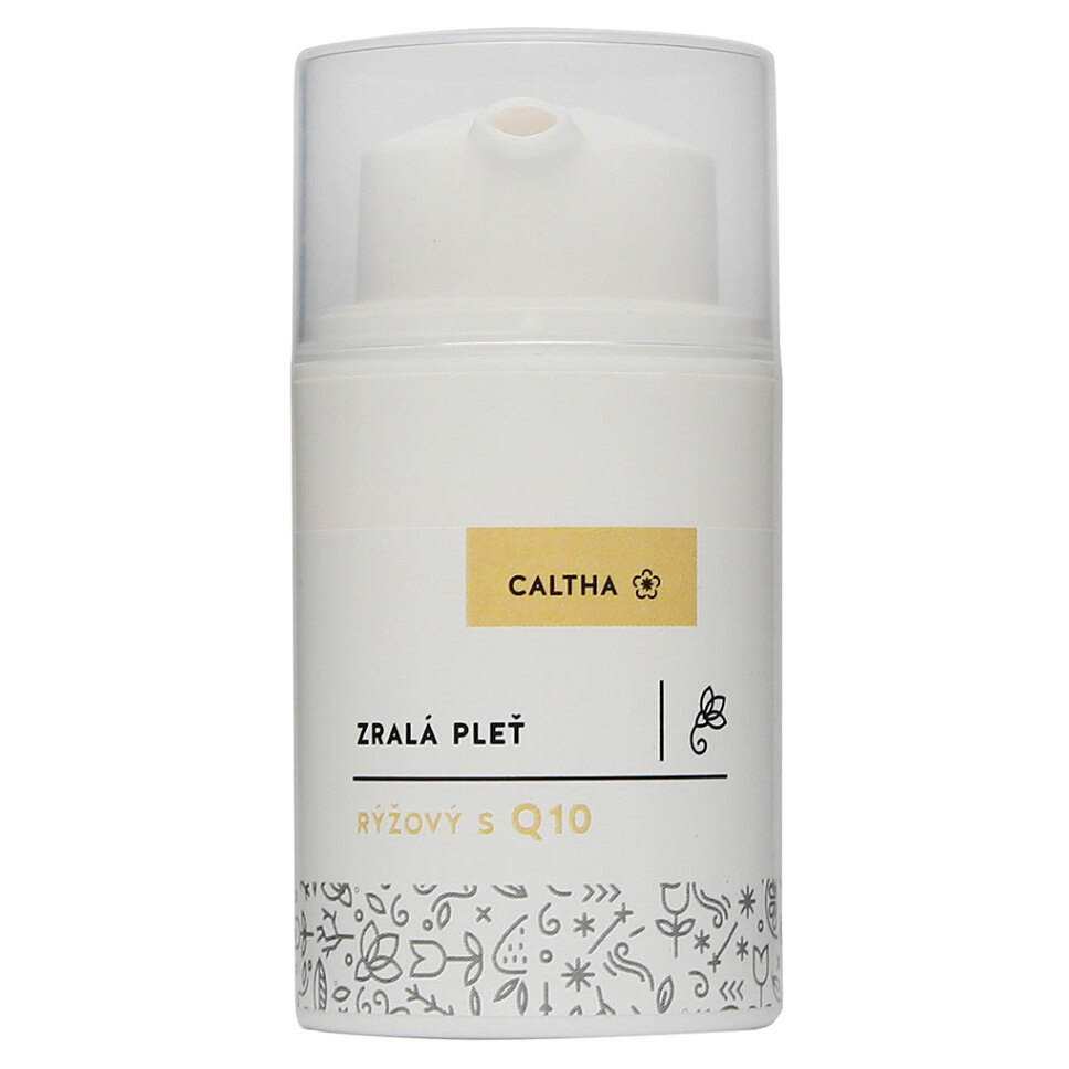 CALTHA Pleťový krém Rýžový s Q10 50 ml
